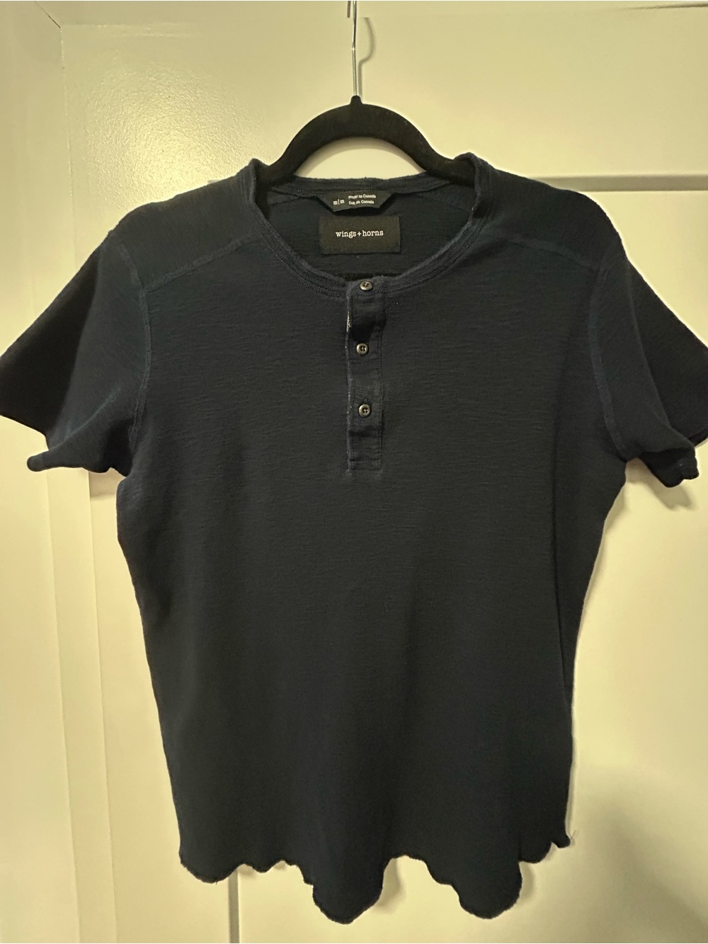 Wings + Horns Slub Henley